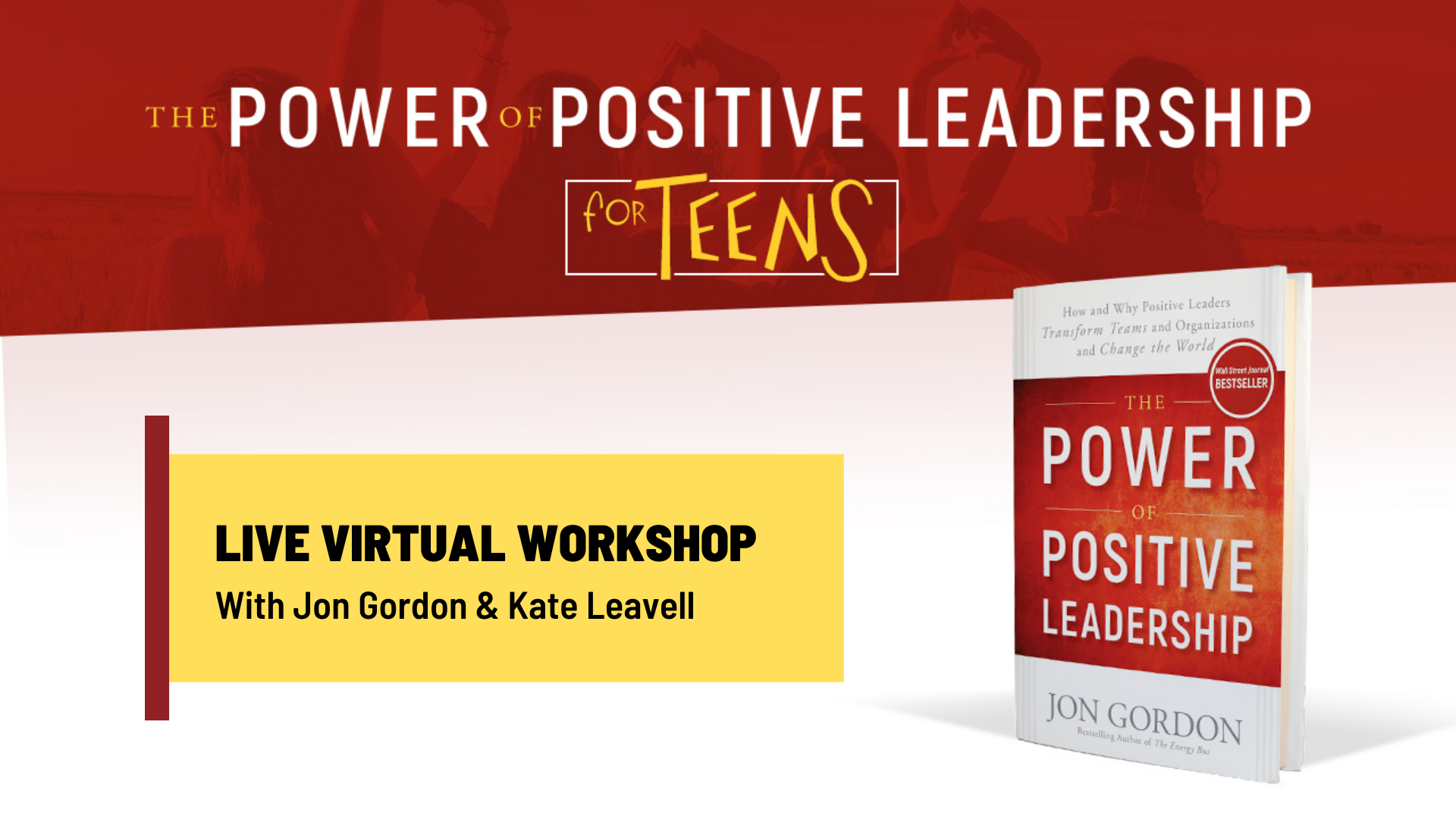 Teens the power of positive leadership jon gordon the power of